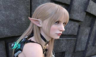 Elf in future clothes