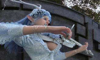 Elf playing violin02