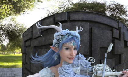 Elf playing violin4