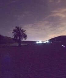 playa de percheles, Murcia, at night VR360