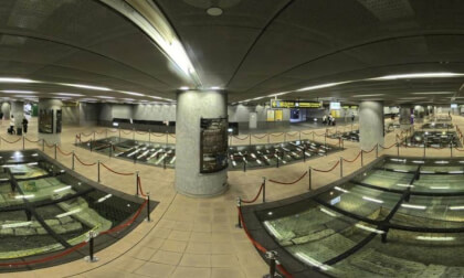 MRT station underground exhibition area VR Photo MRT station underground exhibition area VR