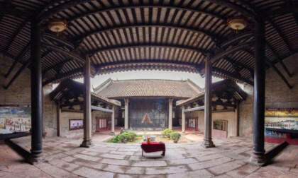 Chinese cultural architecture, interior of ancestral halls
