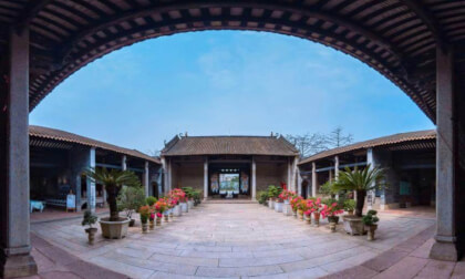 Chinese cultural architecture, interior of ancestral halls（2）