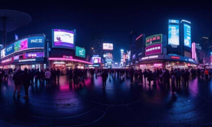 Cyberpunk Marketplace