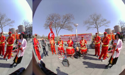 The Happy Life of the Elderly in Licun Park, Qingdao, China