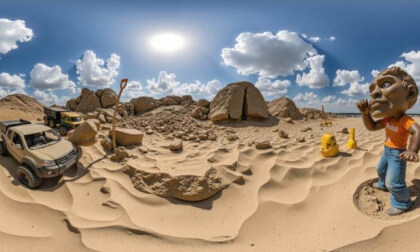 🏗️ Sandbox Colossus | 3D 360° Macro Scene