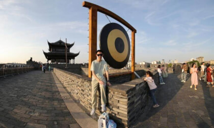 Jeremy on Suzhou Great Wall