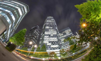 Tokyo Buildings in Shinjuku Japan (VR180)