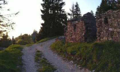 Old cottage ruins, La Posa, Revine Lago, Italy