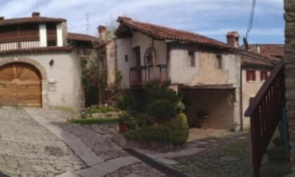 Revine historic center, Italy