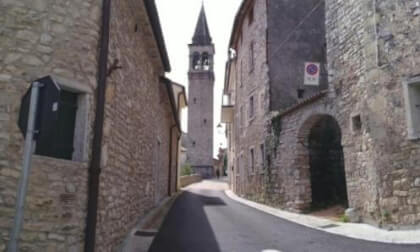 Revine historic center, Italy