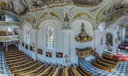 Parish Church of St. Rupert in Stumm in Zillertal, Tyrol Austria