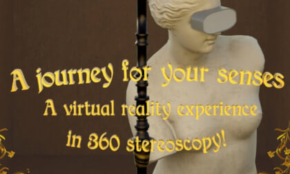 ORIGINAL Poster Romance virtual reality by Ragnar di Marzo