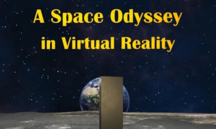 The Monolith, A Space Odyssey in VR Ragnar di Marzo POSTER