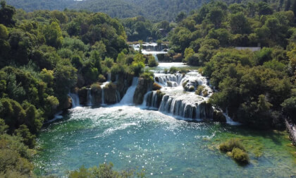 Waterfall in Croatia
