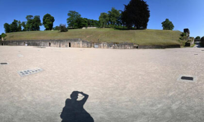 Roman amphitheater in Trier, Germany, part 2