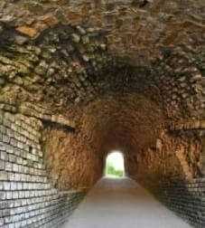 Roman amphitheater in Trier, Germany, part 3