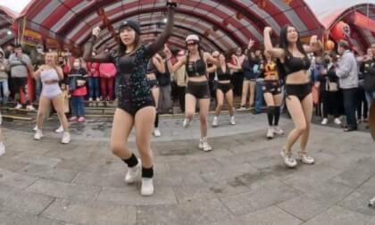 Hot dance 12M-2@235th Anniversary Celebration of Yimin Temple,2023.12.05