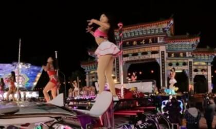 jeep pole dance-HongShi @235th Anniversary Celebration of Yimin Temple,2023.12.05