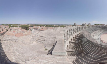 Rooftop Arles antic arena