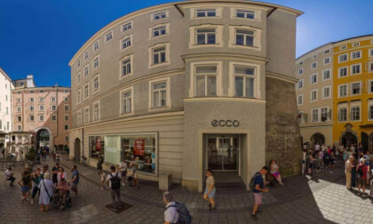Mozart's Birthplace in Salzburg, Austria.
