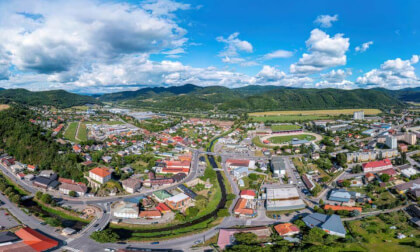 A small town Žarnovica in Slovakia.