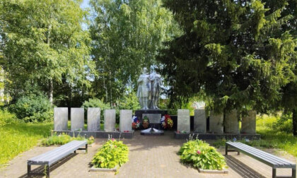 Monument to soldiers in the Great Patriotic War