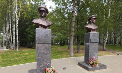 Busts of Govorov and Sokolov