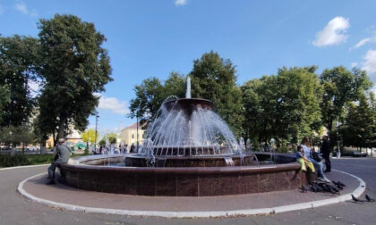 Fountain on Theatre Square