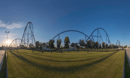 360° Energylandia Hyperion Roller Coaster