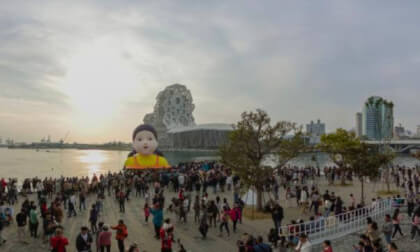 Giant Younghee Doll from Squid Game Season 2