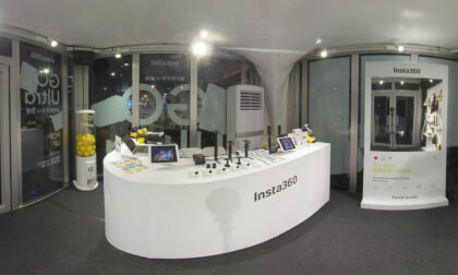 Insta360 GO Ultra pop-up store in Taichung