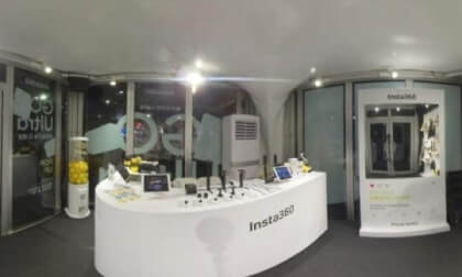 Insta360 GO Ultra pop-up store in Taichung 3d
