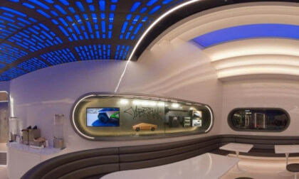 Inside TESLA DINER