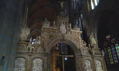 3D SPAIN León Catedral interior 03