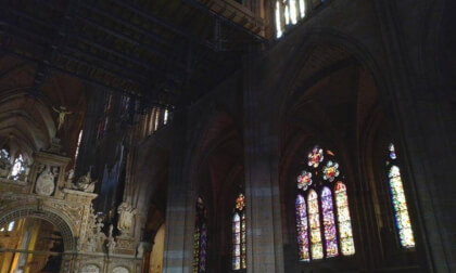 3D SPAIN León Catedral interior 04