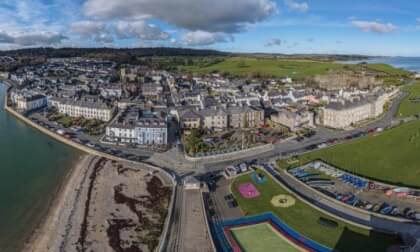 Beaumaris, the pier, Anglesey, North Wales, UK