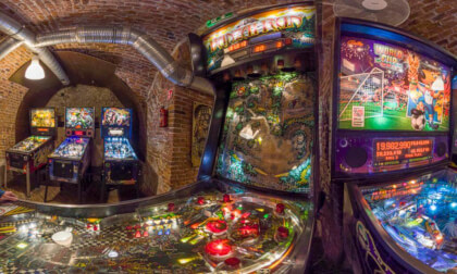 In the pinball museum in Krakow, Poland