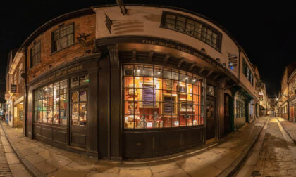 York at night and "The shop that must not be named"