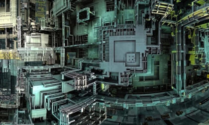 Inside of the AI - a fractal panorama - NO AI