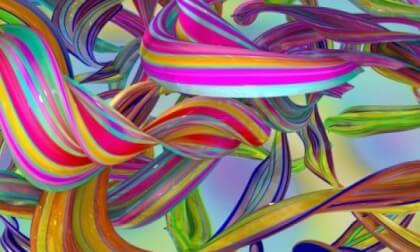 CandyLand3D - parametric generated 3D panorama - NO AI