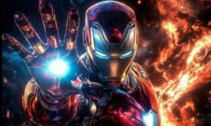 Iron Man Fire 3D