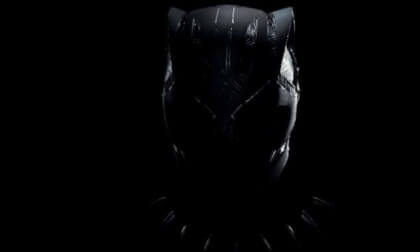 Black Panther Silhouette 3D