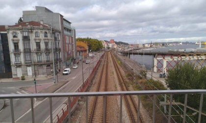 3D SPAIN Avilés vías del tren