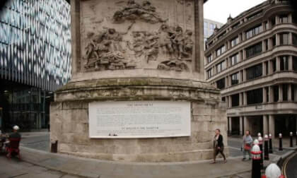 The Monument, London, England.