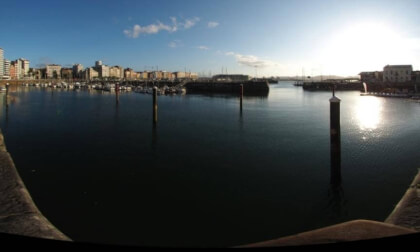 Gijon port hyperstereo