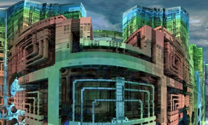 Neo Tokyo - Fractal panorama - No AI