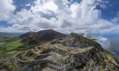 Tregor granite quarry, North Wales, UK