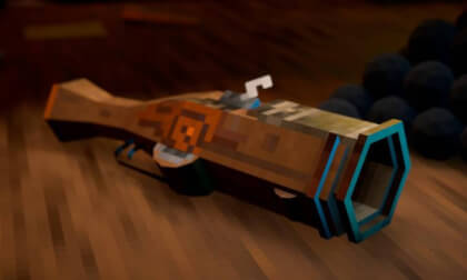 Low Poly Hand Mortar