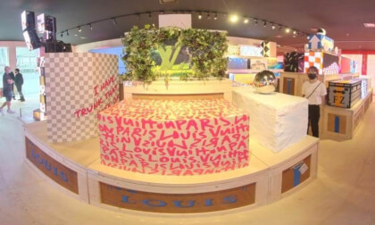Singapore LV exhibition Storage BOX painting art 7
